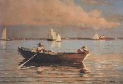 Winslow Homer Gloucester Harbor (mk44) Spain oil painting artist
